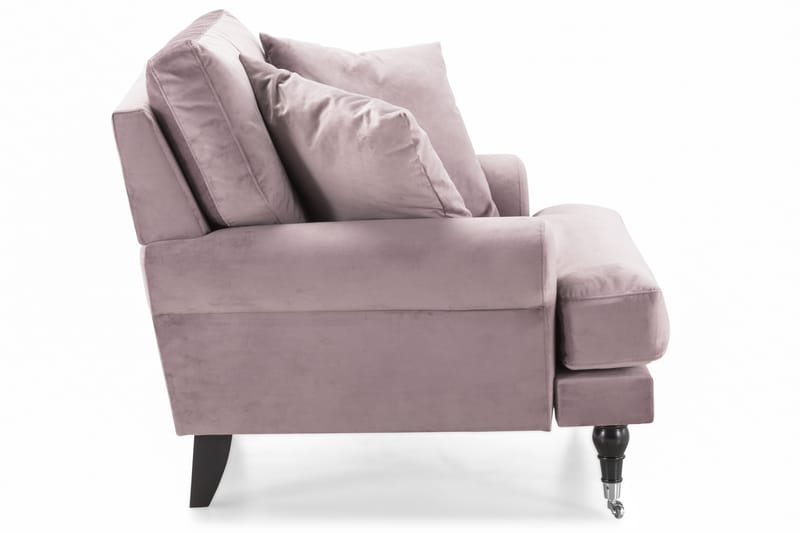 Andrew Sammetsfåtölj - Lila/Krom - Möbler - Fåtölj & stolar - Fåtölj - Sammetsfåtölj