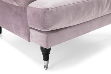 Andrew Sammetsfåtölj - Lila/Krom - Möbler - Fåtölj & stolar - Fåtölj - Sammetsfåtölj