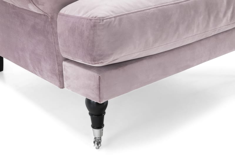 Andrew Sammetsfåtölj - Lila/Krom - Möbler - Fåtölj & stolar - Fåtölj - Sammetsfåtölj