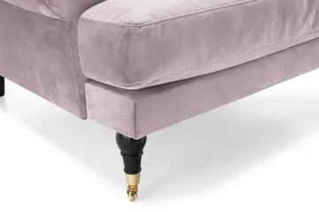 Andrew Sammetsfåtölj - Lila/Mässing - Möbler - Fåtölj & stolar - Fåtölj - Sammetsfåtölj