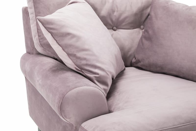 Andrew Sammetsfåtölj - Lila/Mässing - Möbler - Fåtölj & stolar - Fåtölj - Sammetsfåtölj