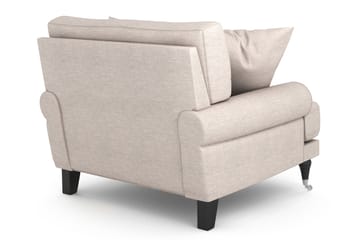Fåtölj Webber - Beige|Krom - Möbler - Fåtölj & stolar - Fåtölj - Howard fåtölj