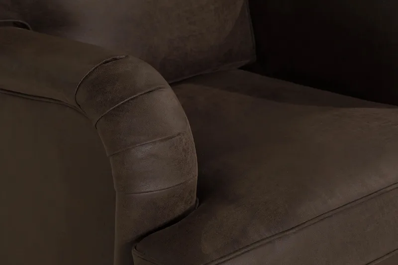 Howard Classic Fåtölj Konstläder - Vintage Brun - Möbler - Fåtölj & stolar - Fåtölj - Howard fåtölj