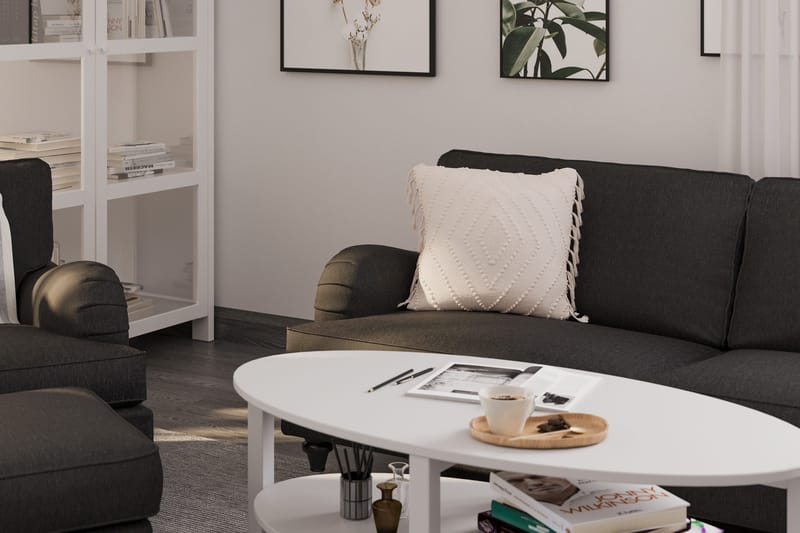 Howard Classic Fåtölj med Fotpall - Mörkgrå - Möbler - Fåtölj & stolar - Fåtölj - Howard fåtölj