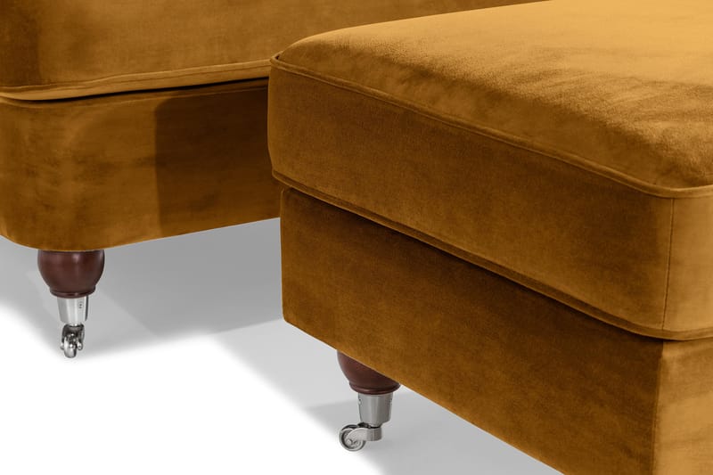 Howard Riviera Fåtölj med Fotpall - Amber - Möbler - Fåtölj & stolar - Fåtölj - Howard fåtölj