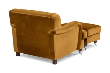 Howard Riviera Fåtölj med Fotpall - Amber - Möbler - Fåtölj & stolar - Fåtölj - Howard fåtölj