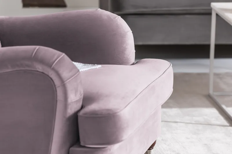 Howard Riviera Fåtölj med Fotpall - Lila - Möbler - Fåtölj & stolar - Fåtölj - Howard fåtölj