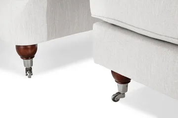 Howard Riviera Fåtölj med Fotpall - Linnebeige - Möbler - Fåtölj & stolar - Fåtölj - Howard fåtölj