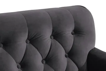 Howard Riviera Fåtölj med Fotpall - Mörkgrå - Möbler - Fåtölj & stolar - Fåtölj - Howard fåtölj