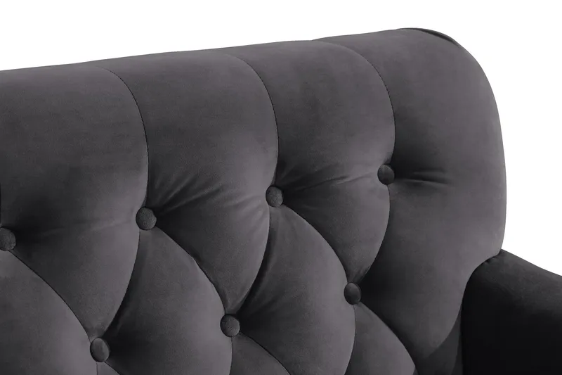 Howard Riviera Fåtölj med Fotpall - Mörkgrå - Möbler - Fåtölj & stolar - Fåtölj - Howard fåtölj