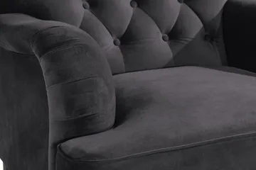 Howard Riviera Fåtölj med Fotpall - Mörkgrå - Möbler - Fåtölj & stolar - Fåtölj - Howard fåtölj