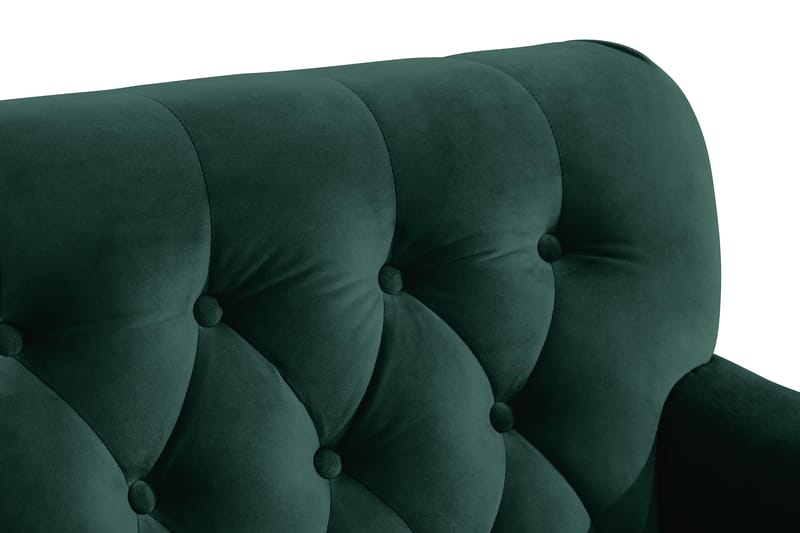 Howard Riviera Fåtölj med Fotpall - Mörkgrön - Möbler - Fåtölj & stolar - Fåtölj - Howard fåtölj