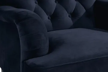 Howard Riviera Fåtölj med Fotpall - Midnattsblå - Möbler - Fåtölj & stolar - Fåtölj - Howard fåtölj