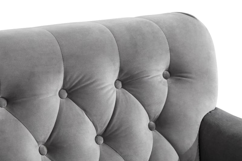 Howard Riviera Fåtölj med Fotpall - Silvergrå - Möbler - Fåtölj & stolar - Fåtölj - Howard fåtölj