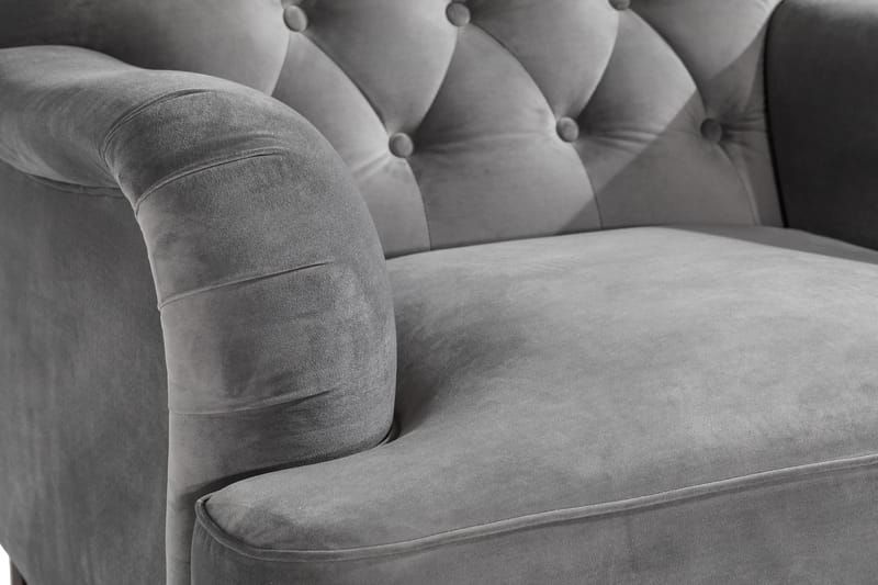 Howard Riviera Fåtölj med Fotpall - Silvergrå - Möbler - Fåtölj & stolar - Fåtölj - Howard fåtölj