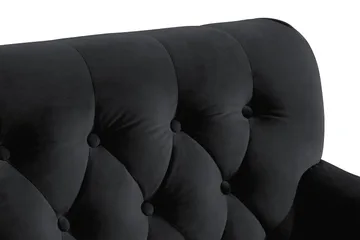 Howard Riviera Fåtölj med Fotpall - Svart - Möbler - Fåtölj & stolar - Fåtölj - Howard fåtölj