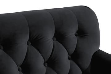 Howard Riviera Fåtölj med Fotpall - Svart - Möbler - Fåtölj & stolar - Fåtölj - Howard fåtölj