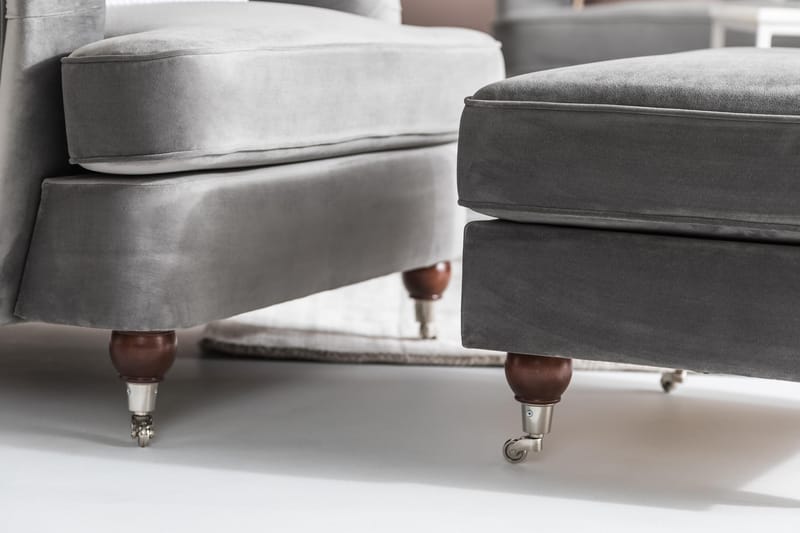 Howard Riviera Fåtölj - Silvergrå - Möbler - Fåtölj & stolar - Fåtölj - Howard fåtölj