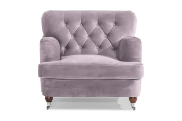 Howard Riviera Sammetsfåtölj - Lila - Möbler - Fåtölj & stolar - Fåtölj - Howard fåtölj