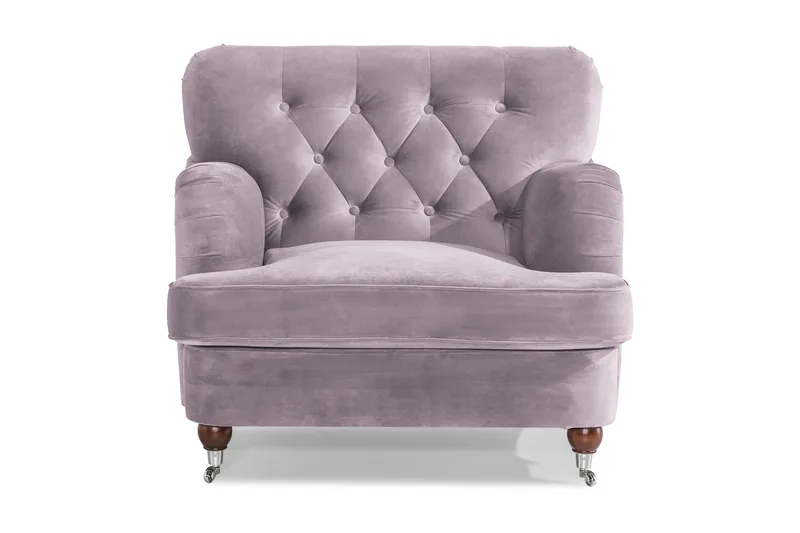 Howard Riviera Sammetsfåtölj - Lila - Möbler - Fåtölj & stolar - Fåtölj - Howard fåtölj