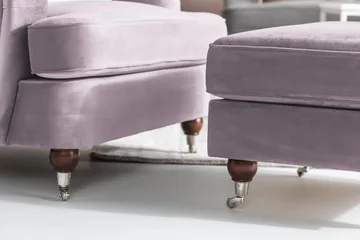 Howard Riviera Sammetsfåtölj - Lila - Möbler - Fåtölj & stolar - Fåtölj - Howard fåtölj