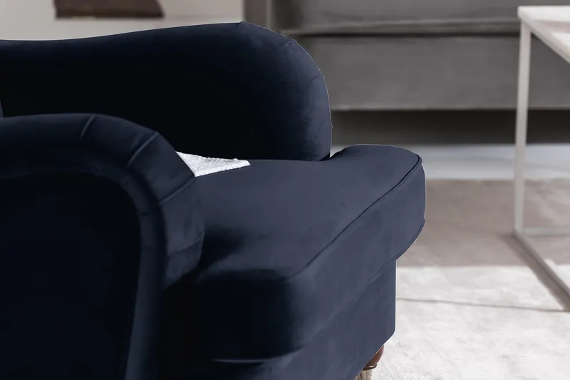 Howard Riviera Sammetsfåtölj - Midnattsblå - Möbler - Fåtölj & stolar - Fåtölj - Howard fåtölj