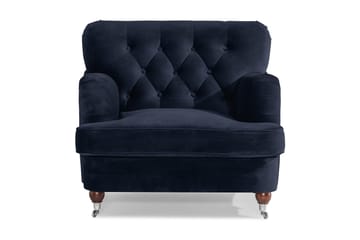 Howard Riviera Sammetsfåtölj - Midnattsblå - Möbler - Fåtölj & stolar - Fåtölj - Howard fåtölj