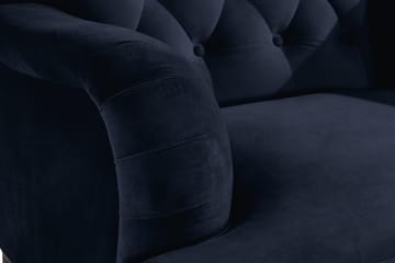 Howard Riviera Sammetsfåtölj - Midnattsblå - Möbler - Fåtölj & stolar - Fåtölj - Howard fåtölj