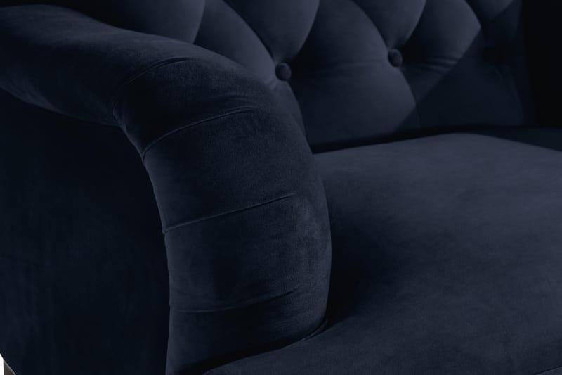 Howard Riviera Sammetsfåtölj - Midnattsblå - Möbler - Fåtölj & stolar - Fåtölj - Howard fåtölj