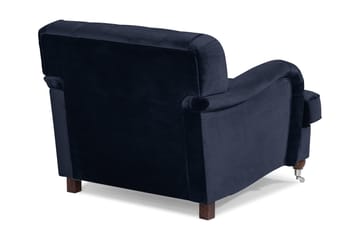 Howard Riviera Sammetsfåtölj - Midnattsblå - Möbler - Fåtölj & stolar - Fåtölj - Howard fåtölj