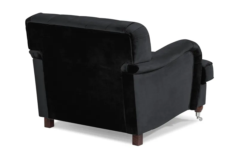 Howard Riviera Sammetsfåtölj - Svart - Möbler - Fåtölj & stolar - Fåtölj - Howard fåtölj