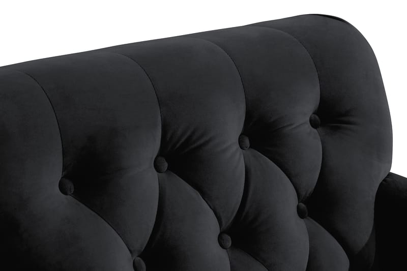 Howard Riviera Sammetsfåtölj - Svart - Möbler - Fåtölj & stolar - Fåtölj - Howard fåtölj