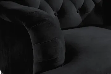 Howard Riviera Sammetsfåtölj - Svart - Möbler - Fåtölj & stolar - Fåtölj - Howard fåtölj