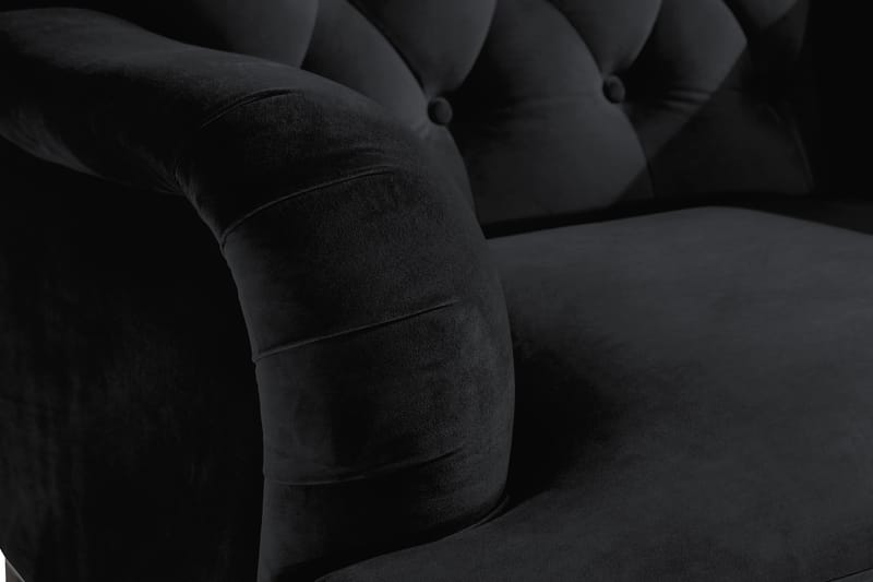 Howard Riviera Sammetsfåtölj - Svart - Möbler - Fåtölj & stolar - Fåtölj - Howard fåtölj