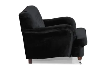 Howard Riviera Sammetsfåtölj - Svart - Möbler - Fåtölj & stolar - Fåtölj - Howard fåtölj