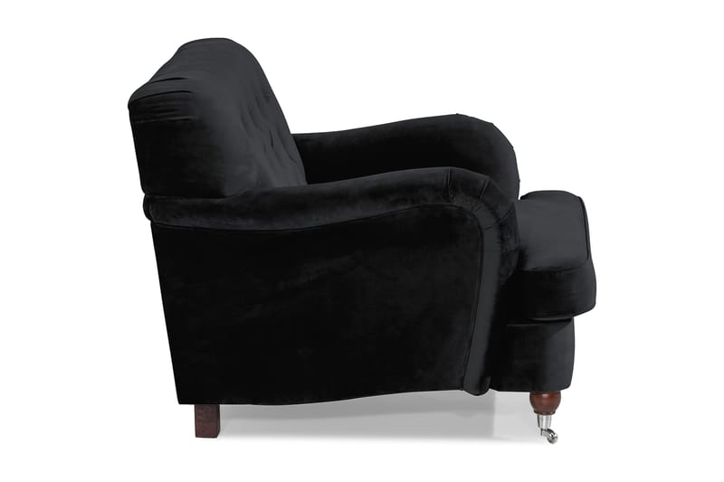 Howard Riviera Sammetsfåtölj - Svart - Möbler - Fåtölj & stolar - Fåtölj - Howard fåtölj