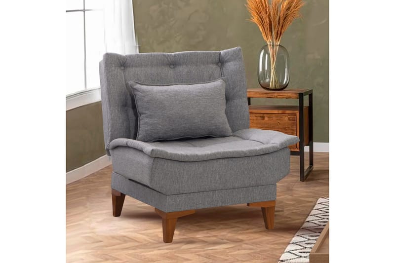 Hunterville Fåtölj - Grå - Möbler - Fåtölj & stolar - Fåtölj