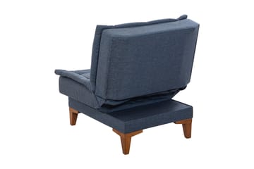 Hunterville Fåtölj - Mörkblå - Möbler - Fåtölj & stolar - Fåtölj - Fåtölj utan armstöd