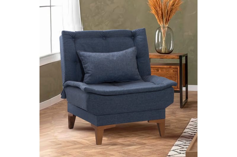 Hunterville Fåtölj - Mörkblå - Möbler - Fåtölj & stolar - Fåtölj - Fåtölj utan armstöd