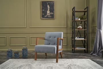 Husada Fåtölj - Ljusblå - Möbler - Fåtölj & stolar - Fåtölj