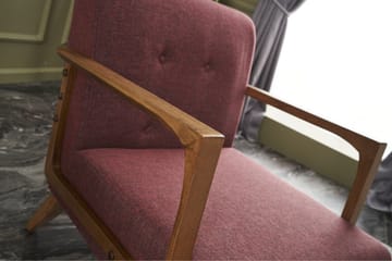 Husada Fåtölj - Röd - Möbler - Fåtölj & stolar - Fåtölj