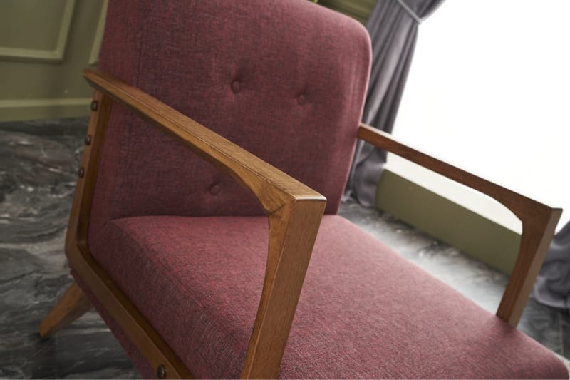 Husada Fåtölj - Röd - Möbler - Fåtölj & stolar - Fåtölj