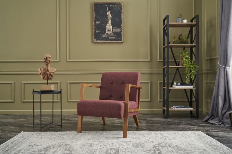 Husada Fåtölj - Röd - Möbler - Fåtölj & stolar - Fåtölj