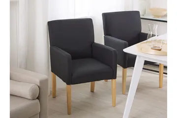 Hyttefallet Fåtölj i Tyg - Svart - Möbler - Fåtölj & stolar - Fåtölj