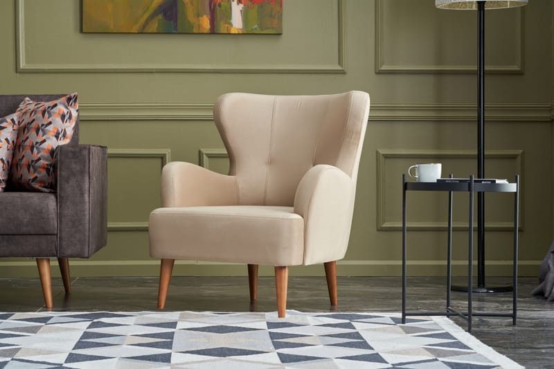 Idaburn Fåtölj - Cream - Möbler - Fåtölj & stolar - Fåtölj