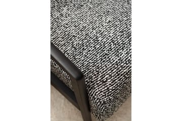 Illen Öronlappsfåtölj - Svart/Vit - Möbler - Fåtölj & stolar - Fåtölj - Öronlappsfåtölj