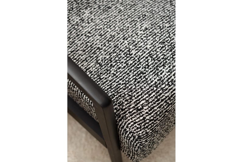 Illen Öronlappsfåtölj - Svart/Vit - Möbler - Fåtölj & stolar - Fåtölj - Öronlappsfåtölj