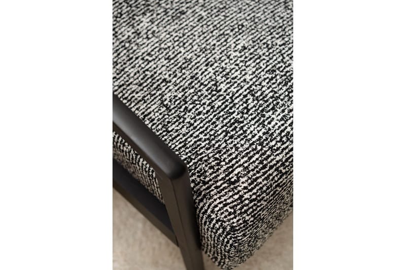 Illen Öronlappsfåtölj - Svart/Vit - Möbler - Fåtölj & stolar - Fåtölj - Öronlappsfåtölj