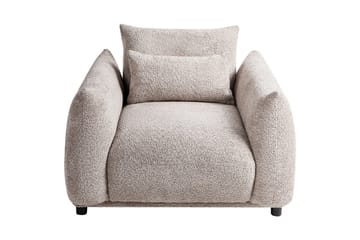 Fåtölj Jamsa - Beige, svart - Möbler - Fåtölj & stolar - Fåtölj
