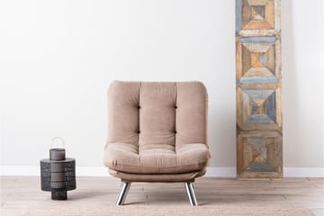 Janiece Fåtölj - Brun - Möbler - Fåtölj & stolar - Fåtölj - Fåtölj utan armstöd